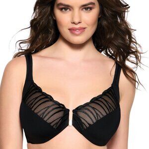 Felina Angie Front Close Minimizer Bra Size 36CBlack / 36C